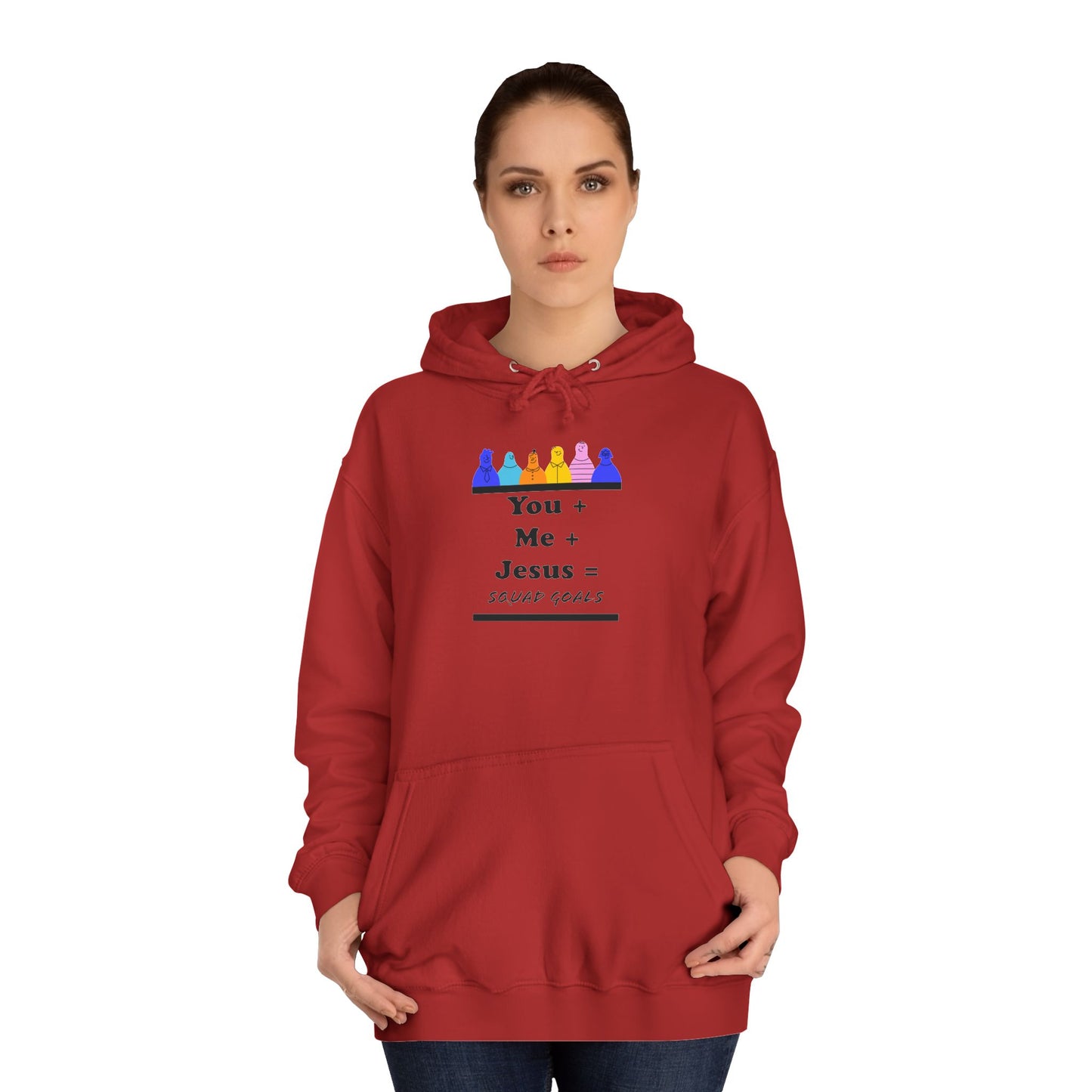 Squad Goals - Unisex College Hoodie