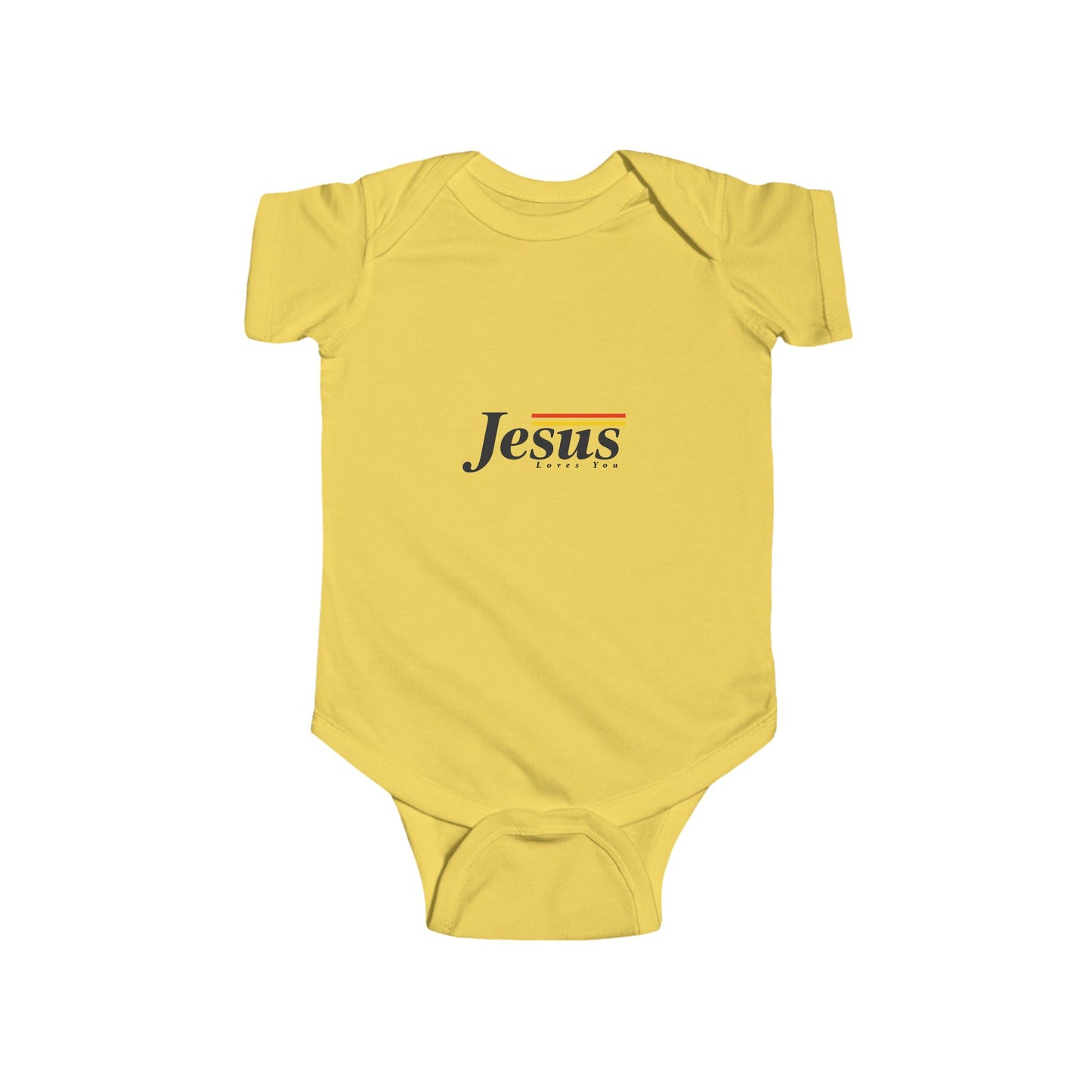 Jesus Loves You  Infant Fine Jersey Bodysuit