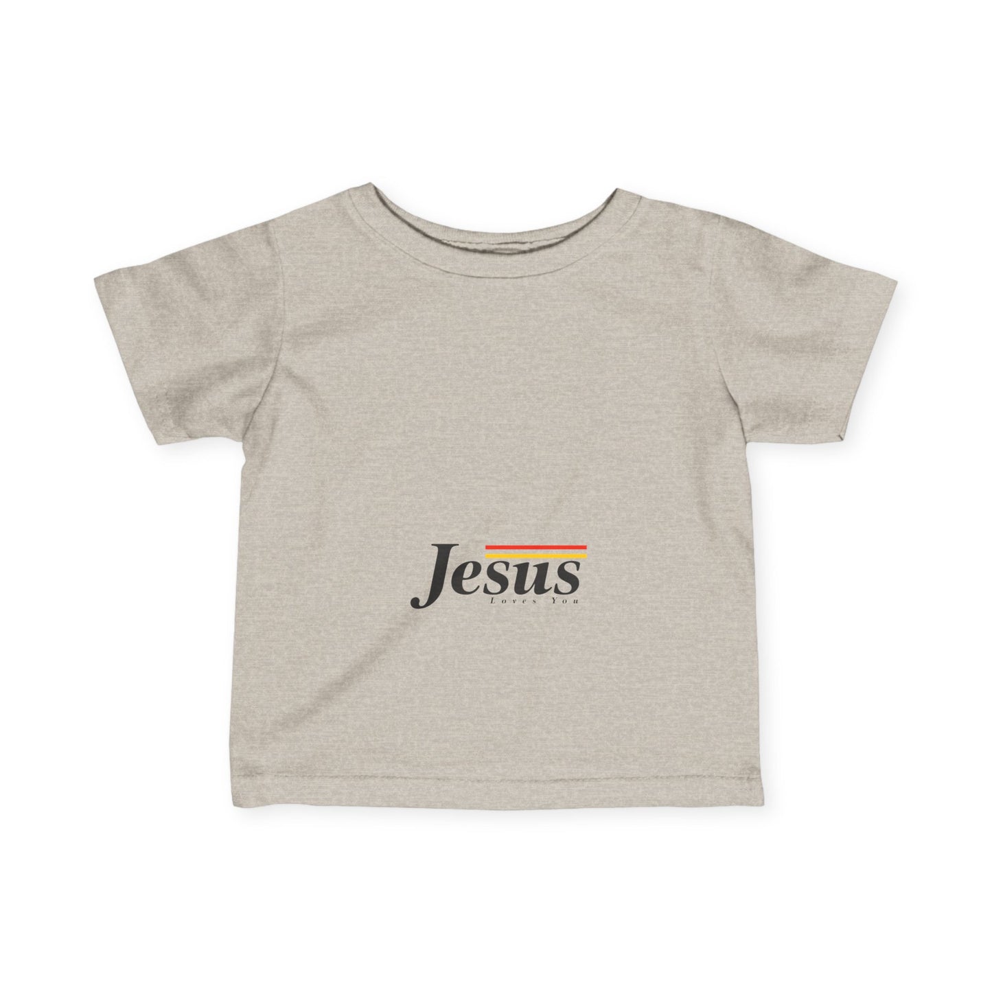 Jesus Loves You  Infant Fine Jersey Tee