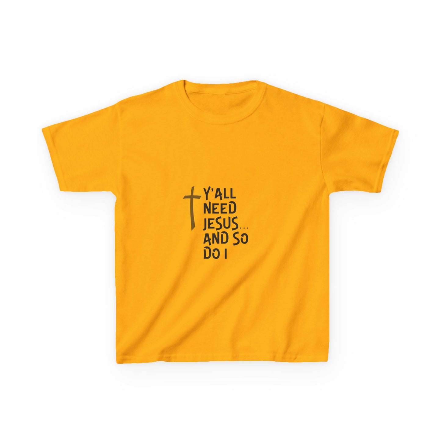 Y'all Need Jesus Kids Heavy Cotton™ Tee