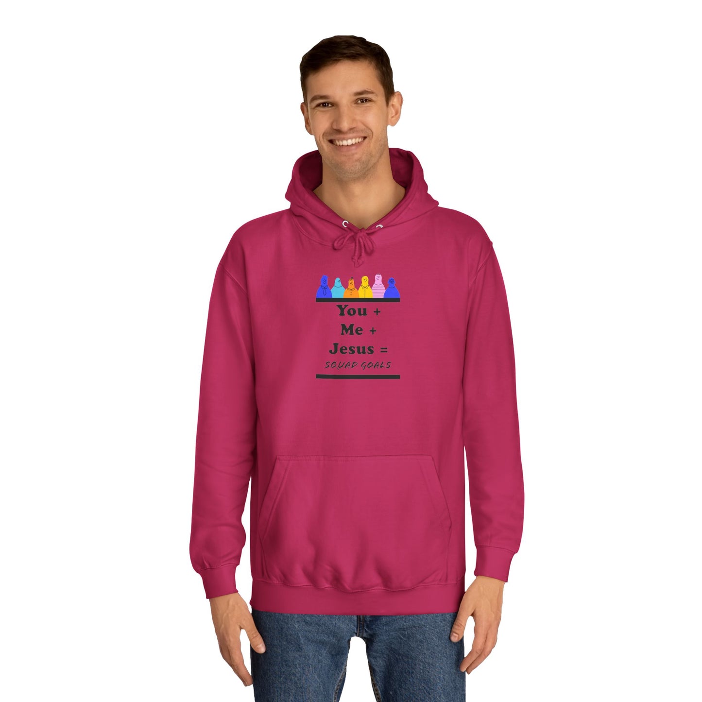 Squad Goals - Unisex College Hoodie