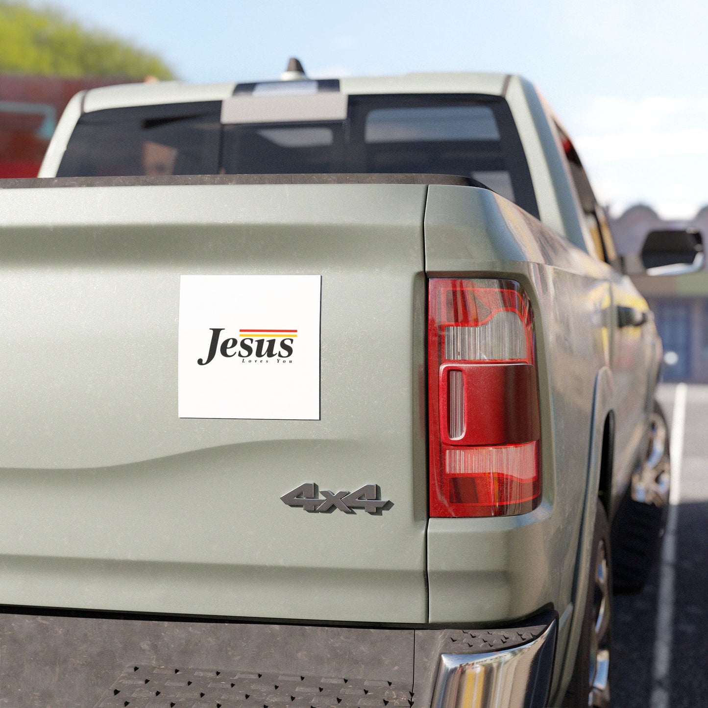 Jesus Loves You Car Magnets