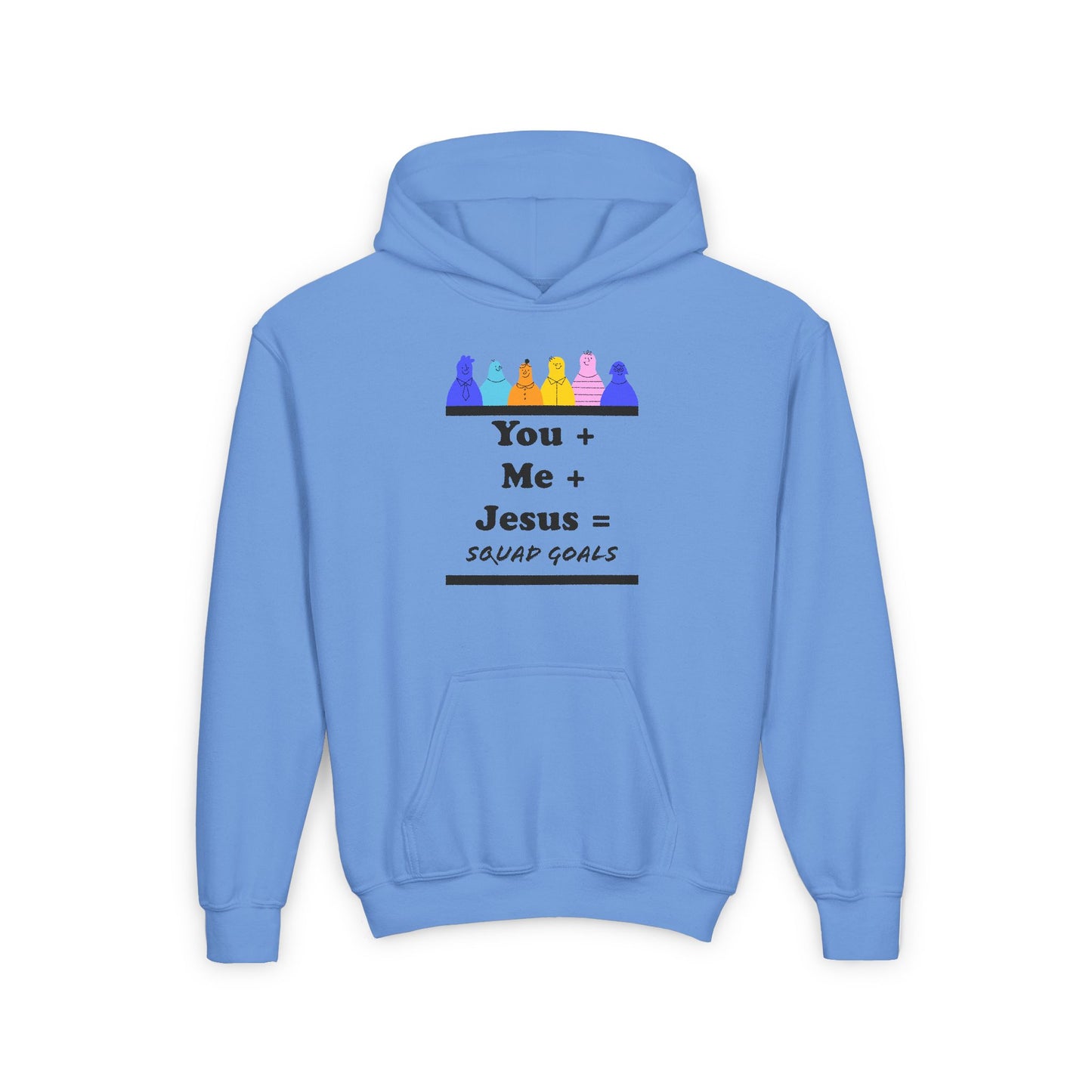 Squad Goals Youth Heavy Blend Hooded Sweatshirt