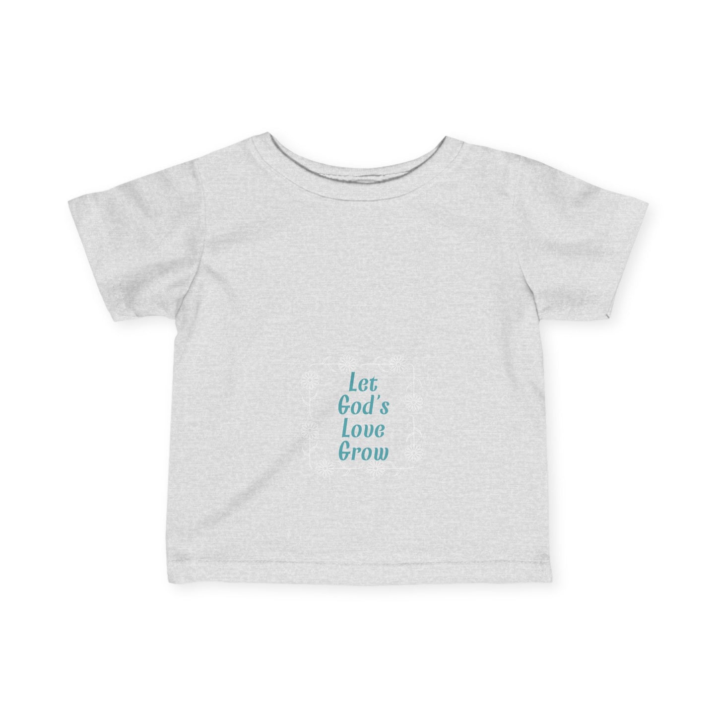 Let God's Love Grow Infant Fine Jersey Tee