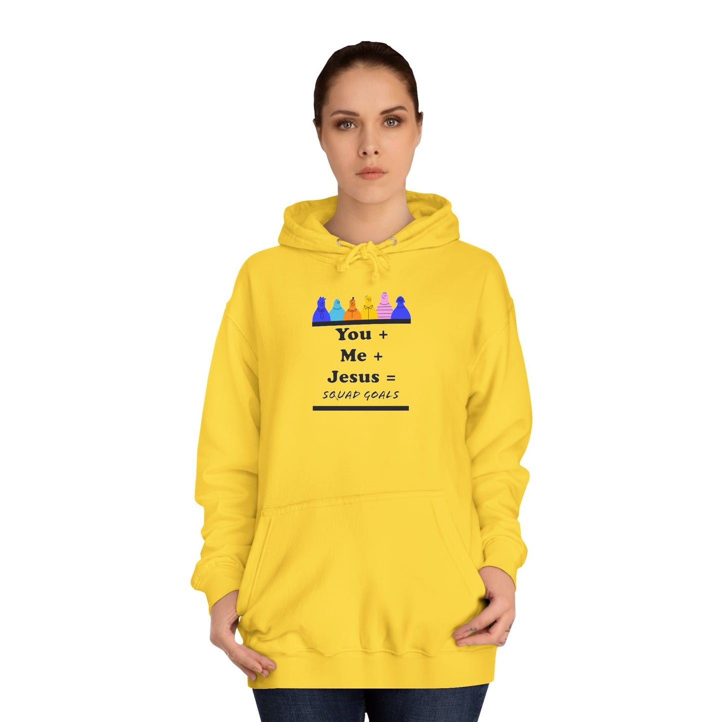 Squad Goals - Unisex College Hoodie