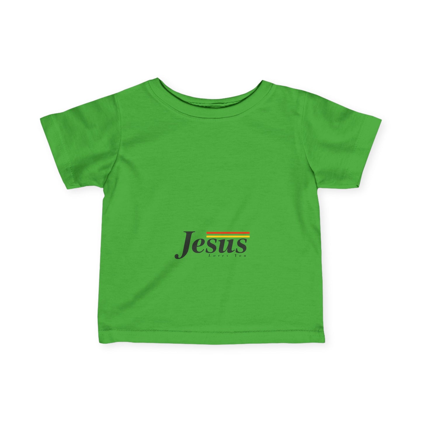 Jesus Loves You  Infant Fine Jersey Tee