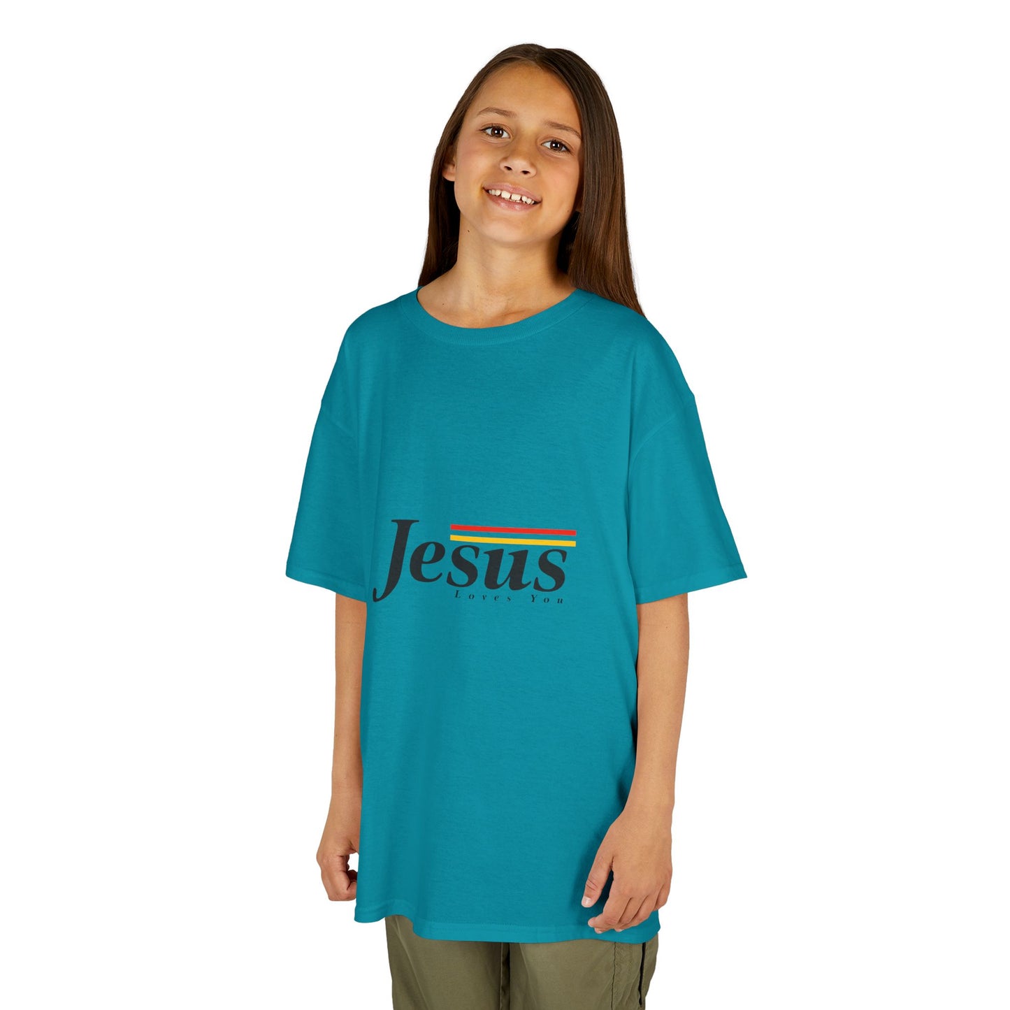 Jesus Loves You Kids Heavy Cotton™ Tee