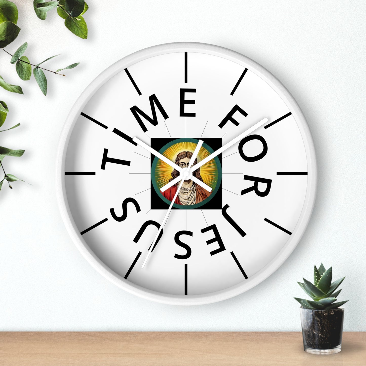 Time For Jesus - Wall Clock