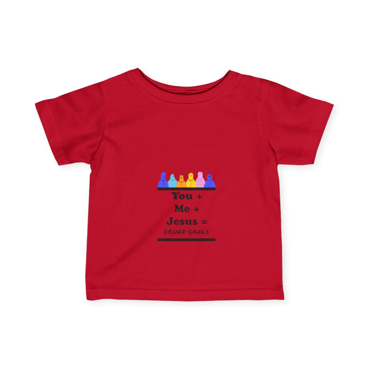 Squad Goals  Infant Fine Jersey Tee