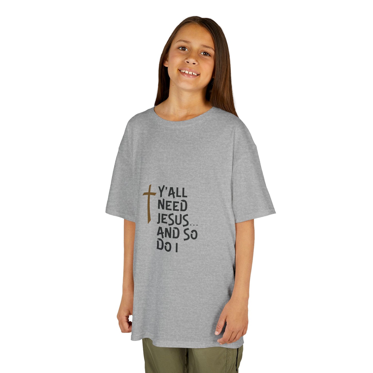 Y'all Need Jesus Kids Heavy Cotton™ Tee