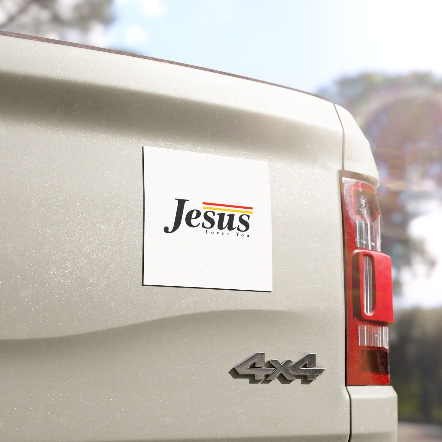 Jesus Loves You Car Magnets