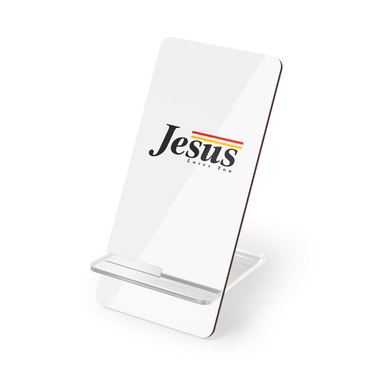 Jesus Loves You - Mobile Display Stand for Smartphones