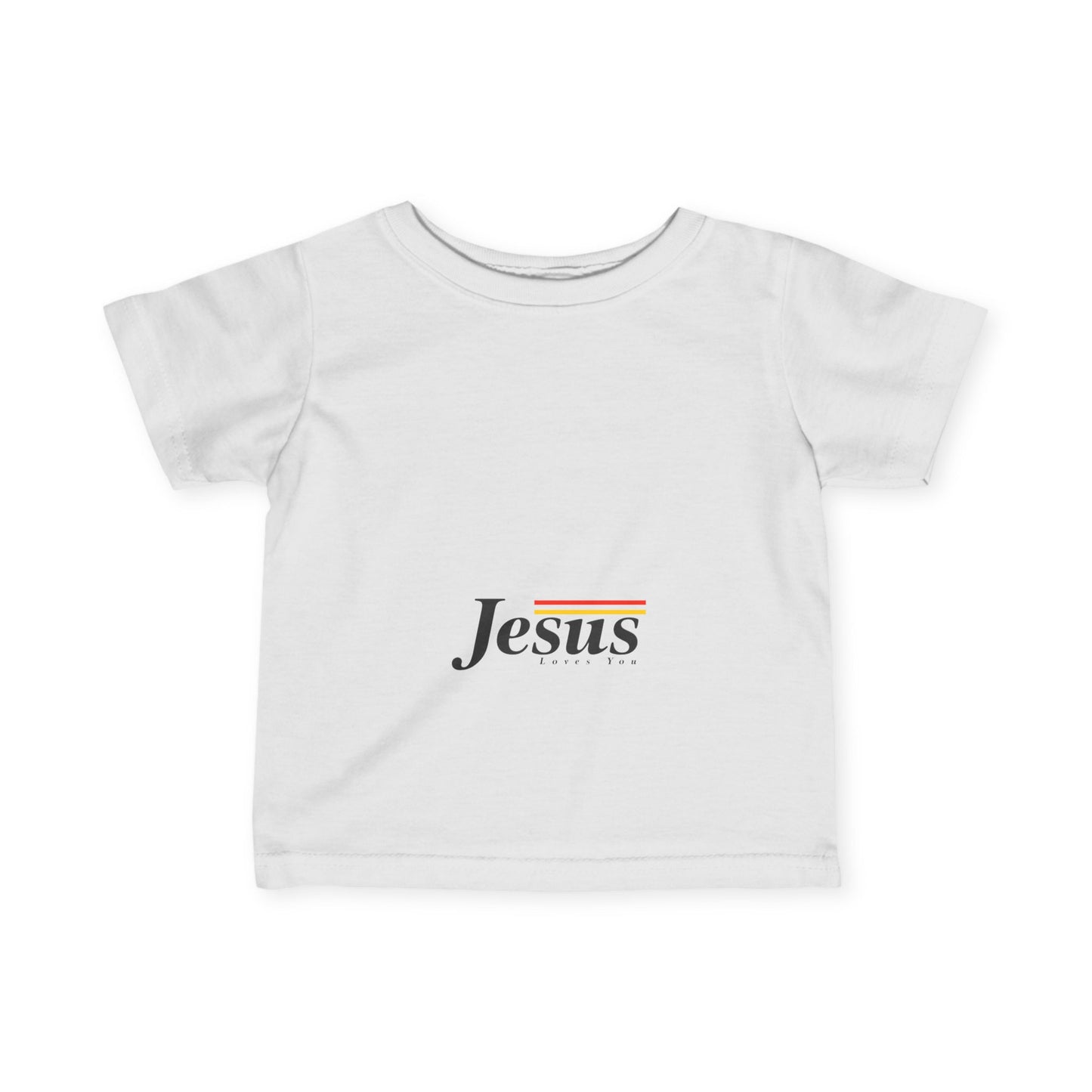 Jesus Loves You  Infant Fine Jersey Tee