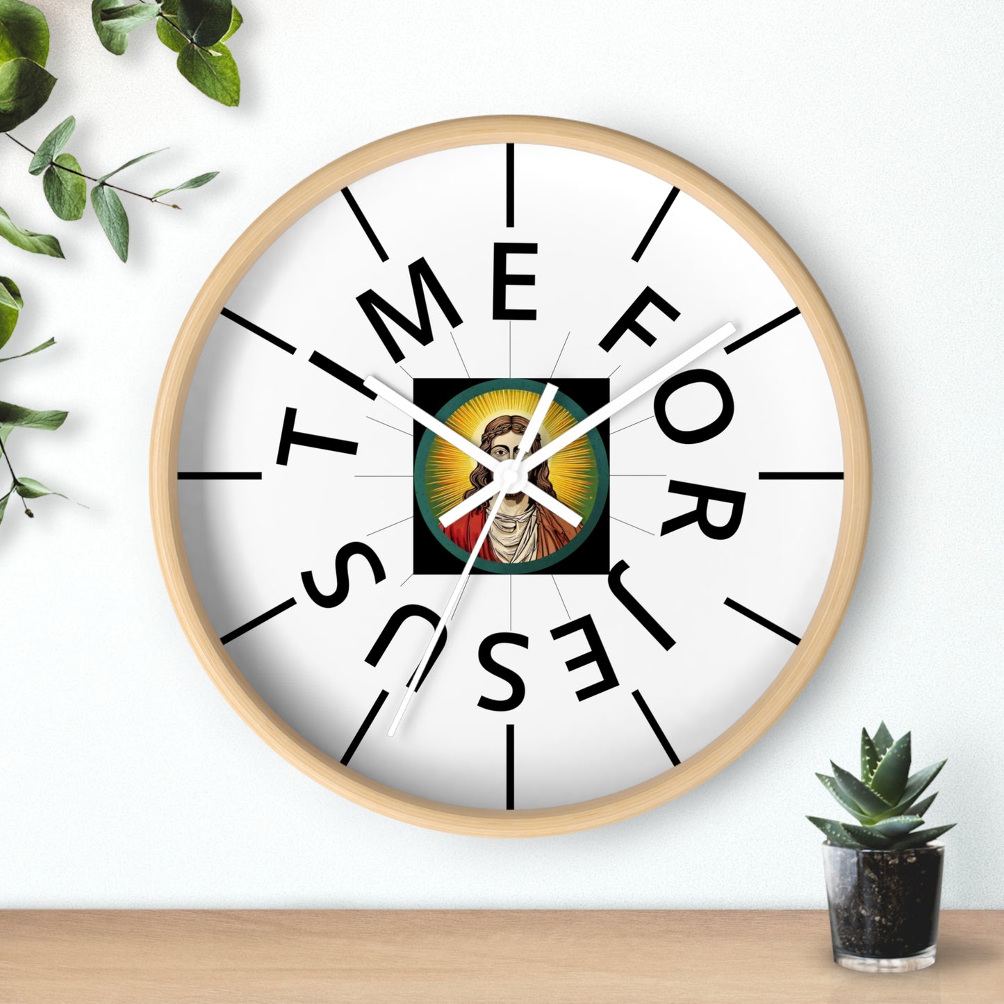 Time For Jesus - Wall Clock