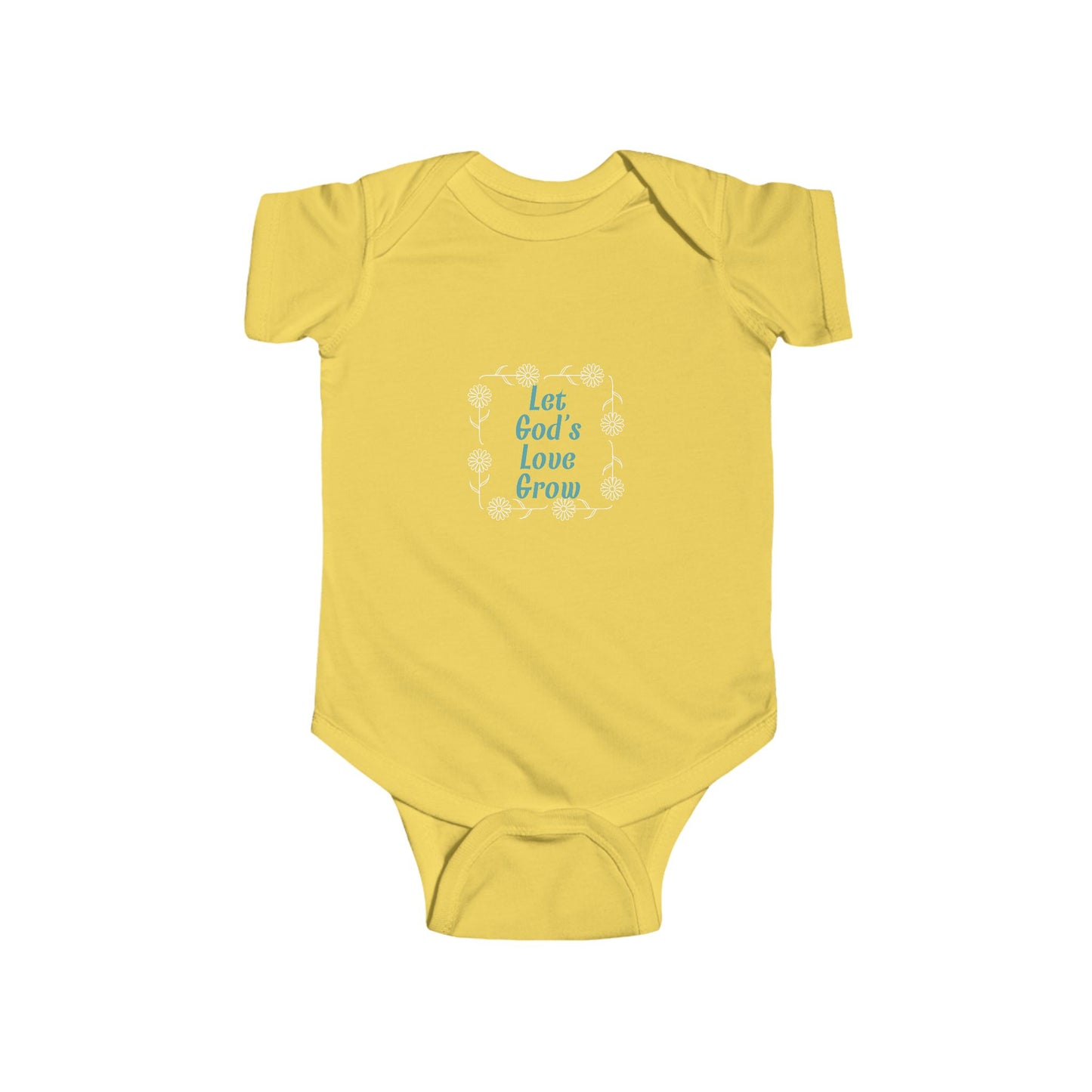 Let God's Love Grow Infant Fine Jersey Bodysuit