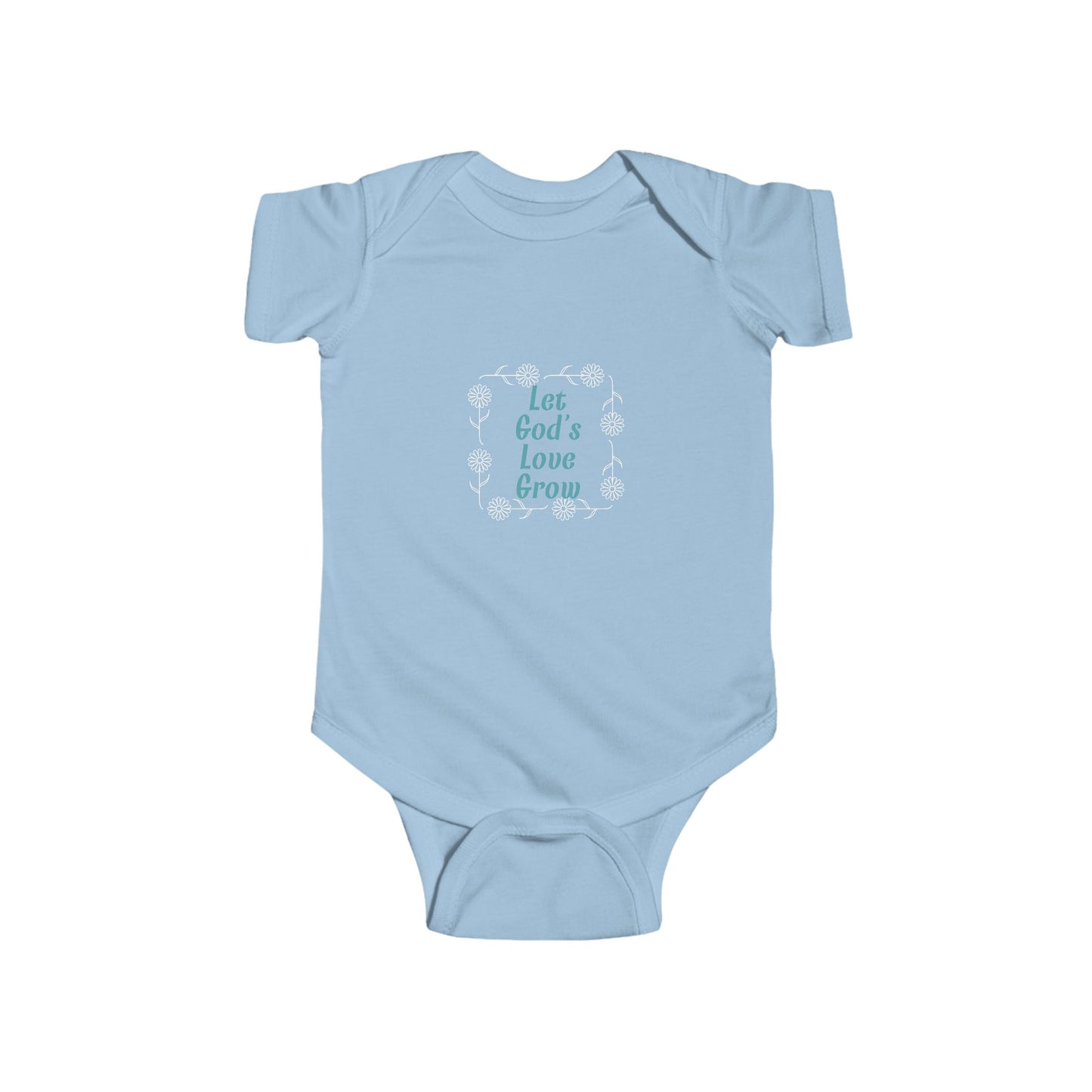 Let God's Love Grow Infant Fine Jersey Bodysuit