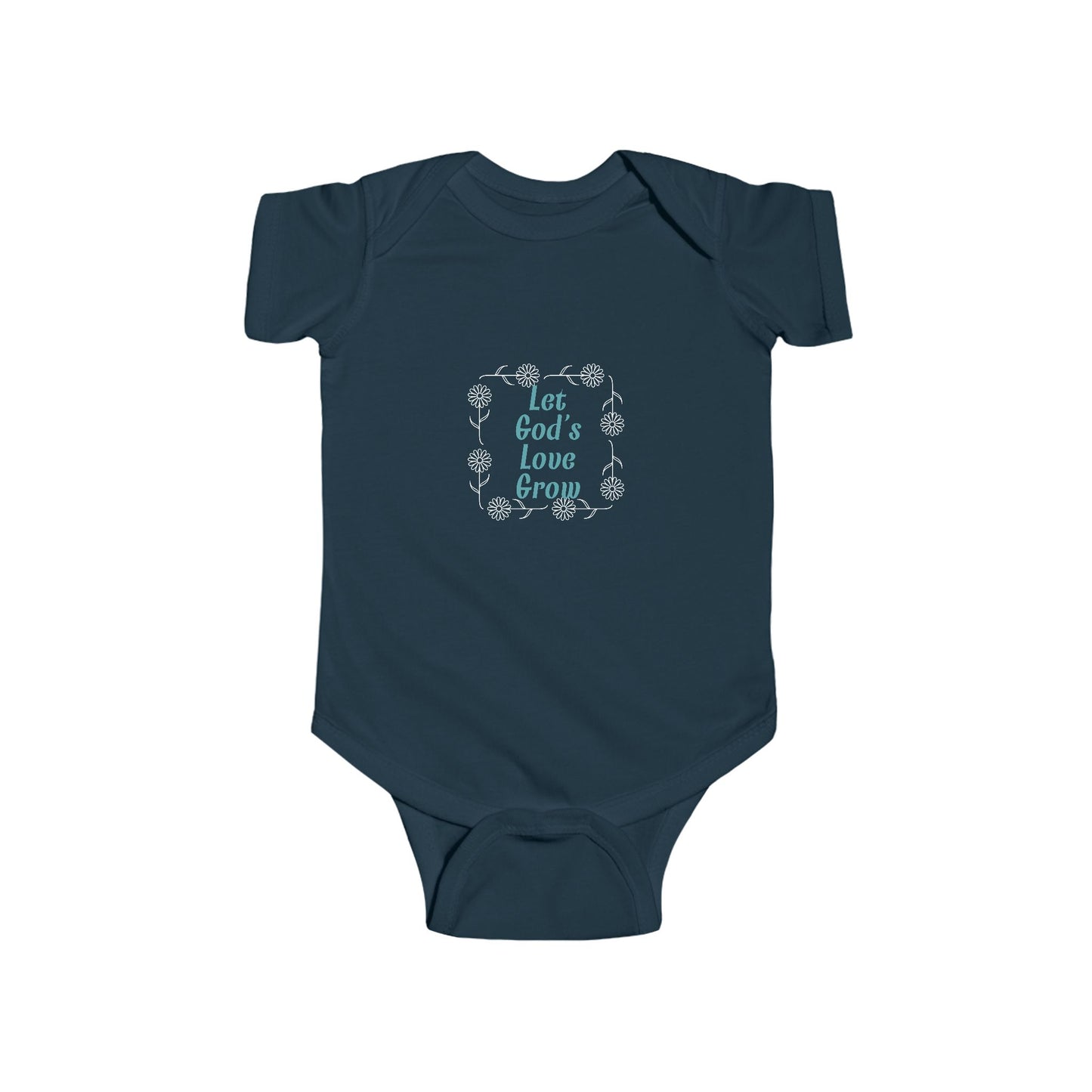 Let God's Love Grow Infant Fine Jersey Bodysuit