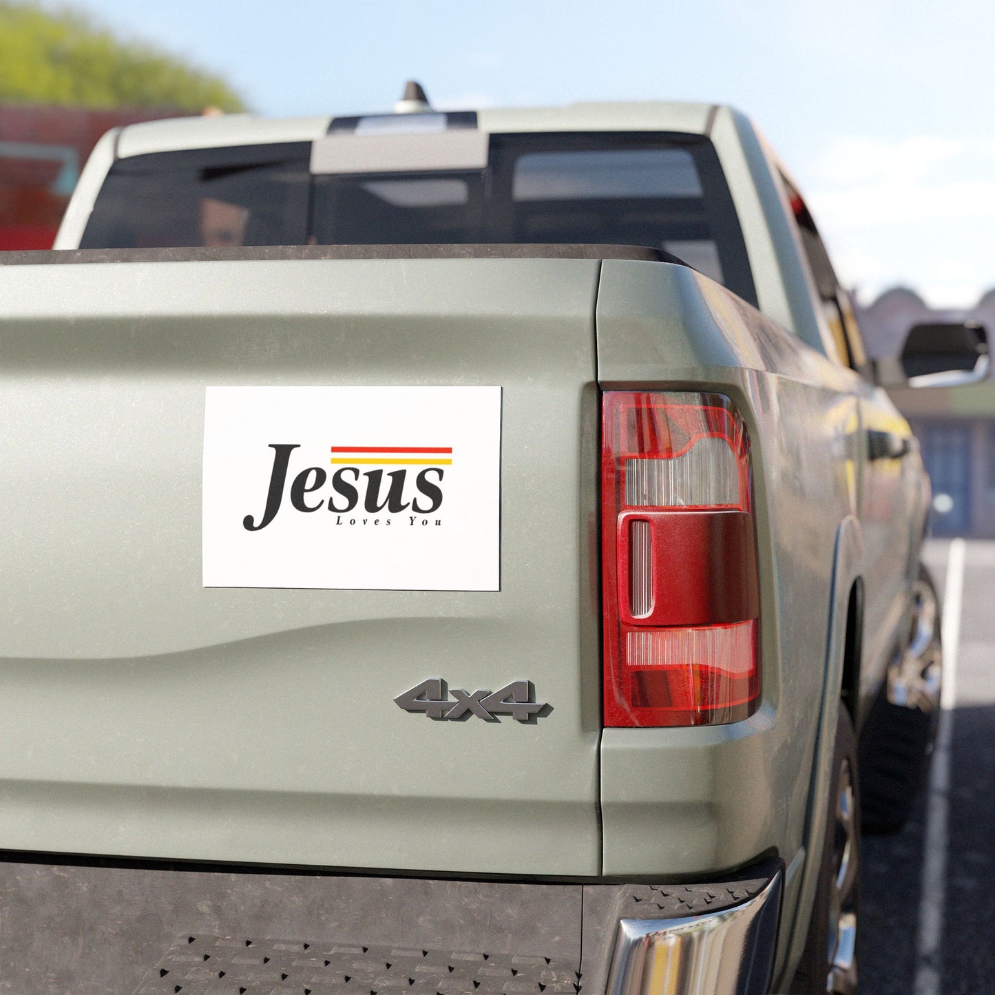 Jesus Loves You Car Magnets