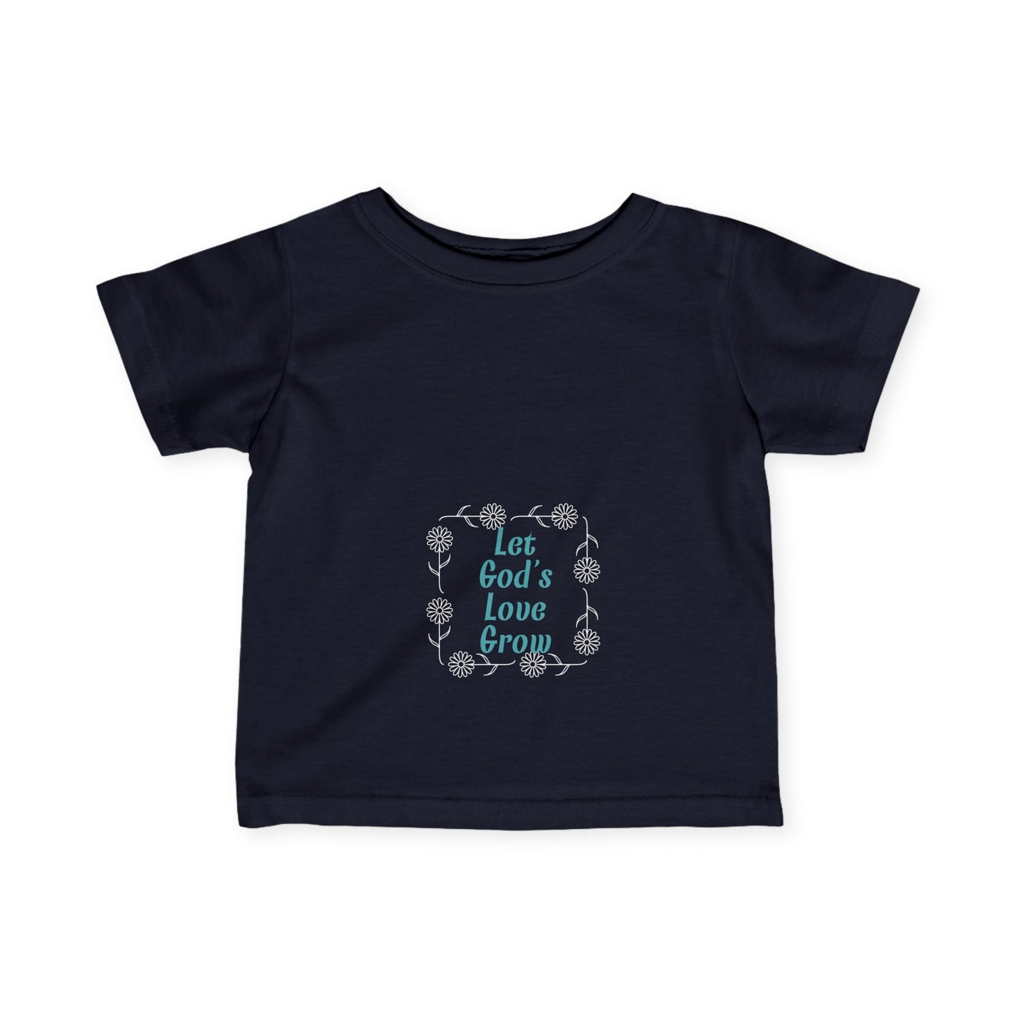 Let God's Love Grow Infant Fine Jersey Tee