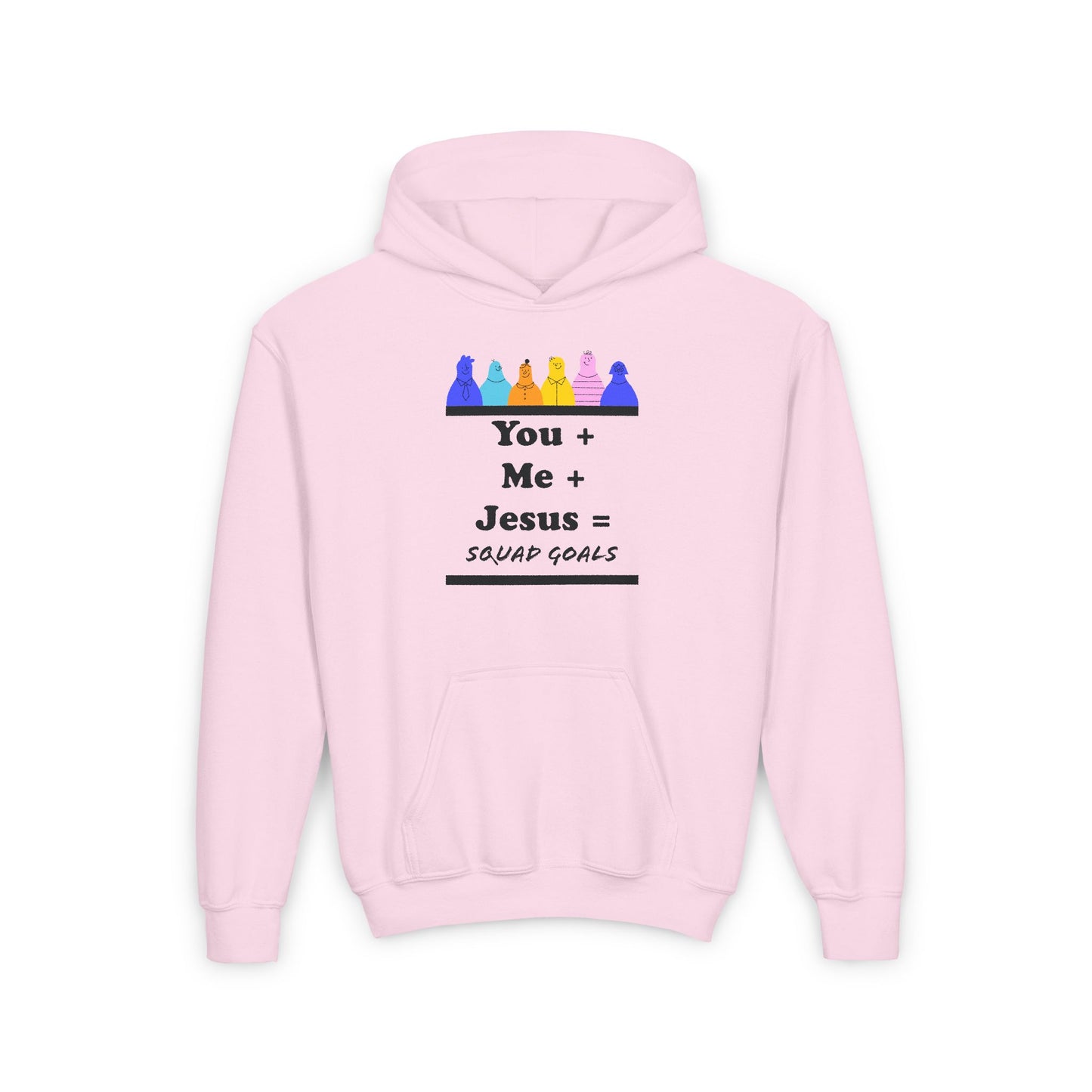 Squad Goals Youth Heavy Blend Hooded Sweatshirt