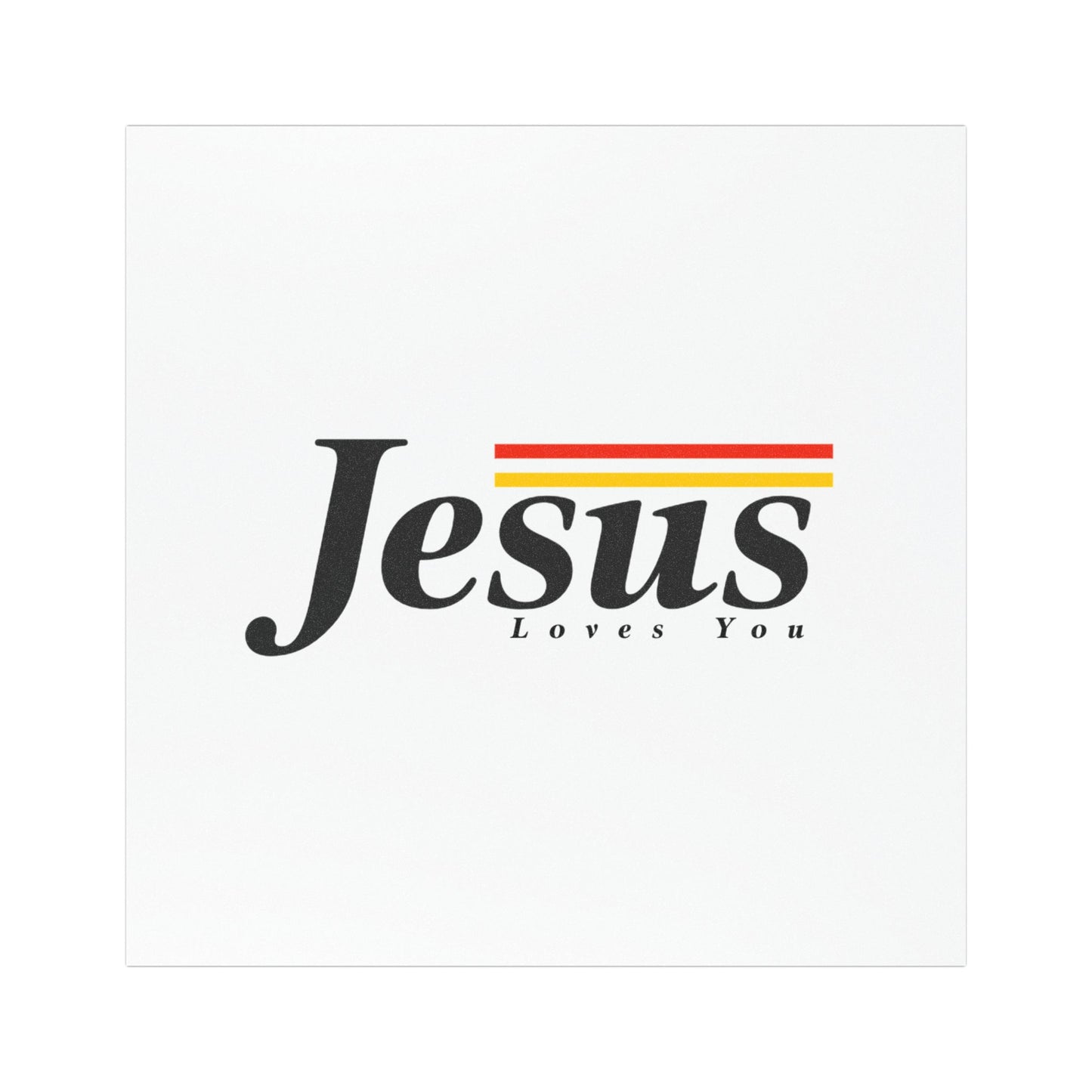 Jesus Loves You Car Magnets