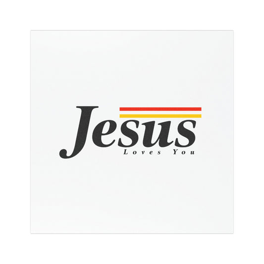 Jesus Loves You Car Magnets