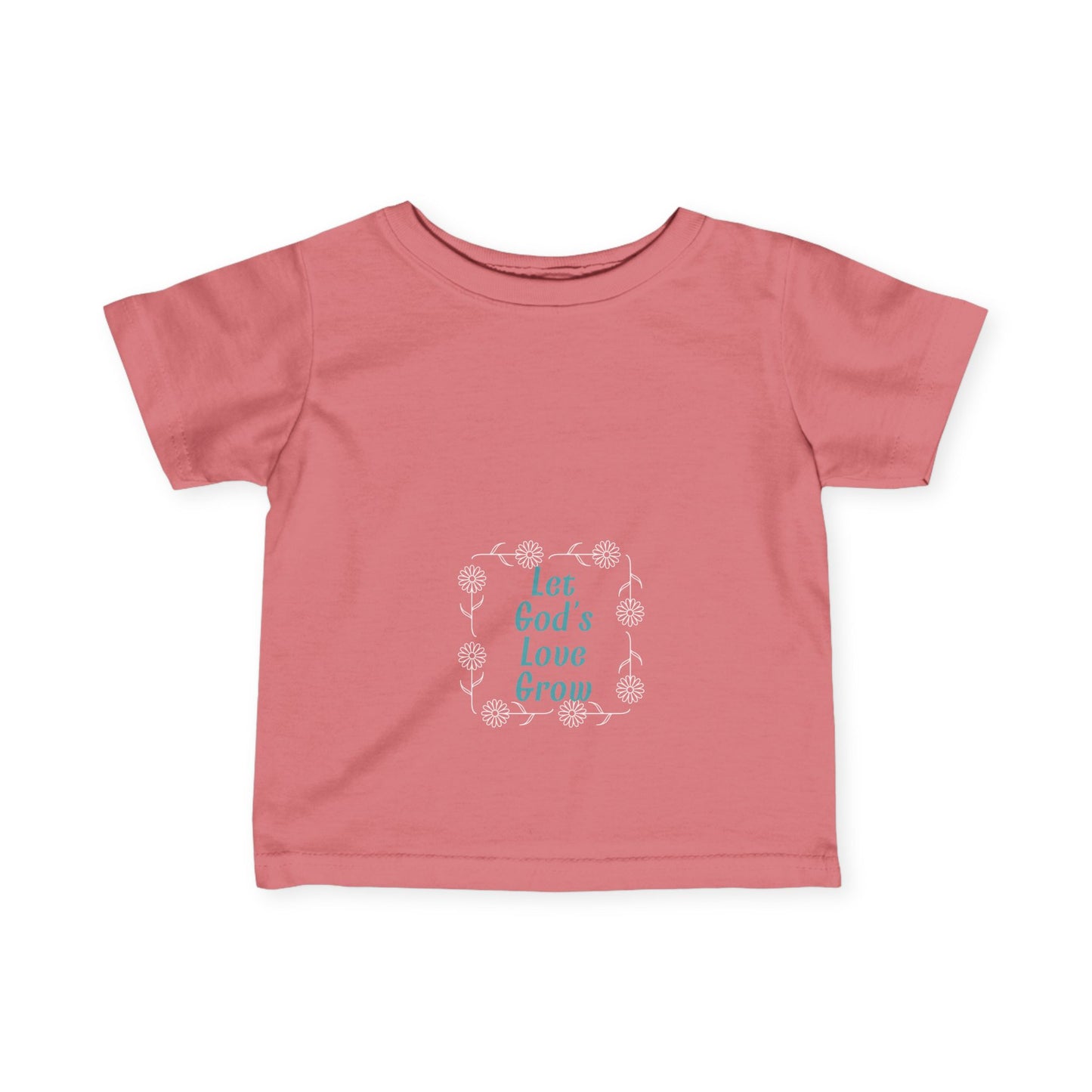 Let God's Love Grow Infant Fine Jersey Tee