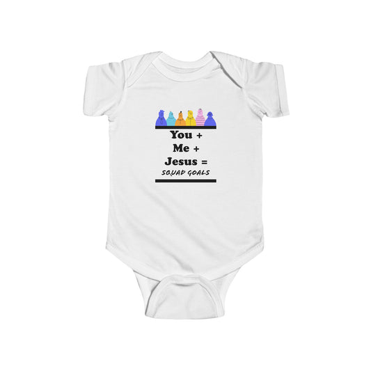 Squad Goals  Infant Fine Jersey Bodysuit