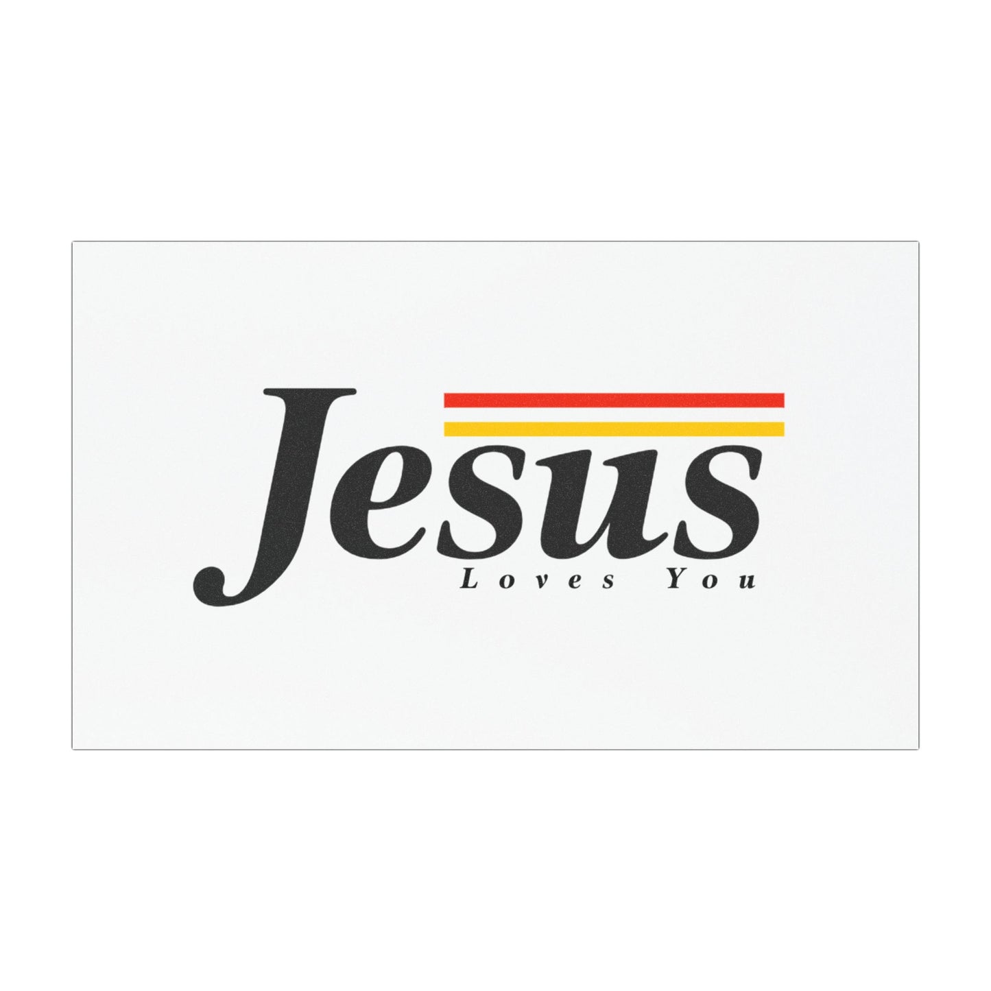 Jesus Loves You Car Magnets