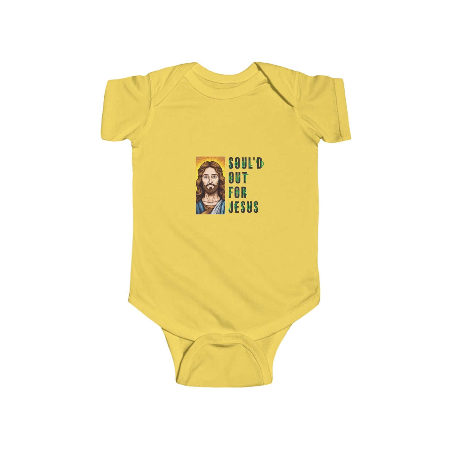 Soul'd Out For Jesus  Infant Fine Jersey Bodysuit