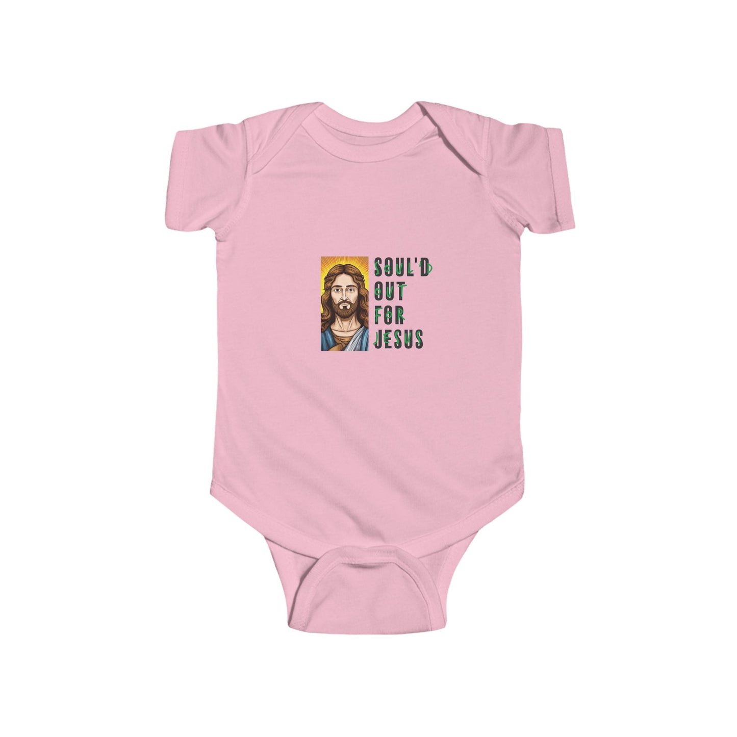 Soul'd Out For Jesus  Infant Fine Jersey Bodysuit