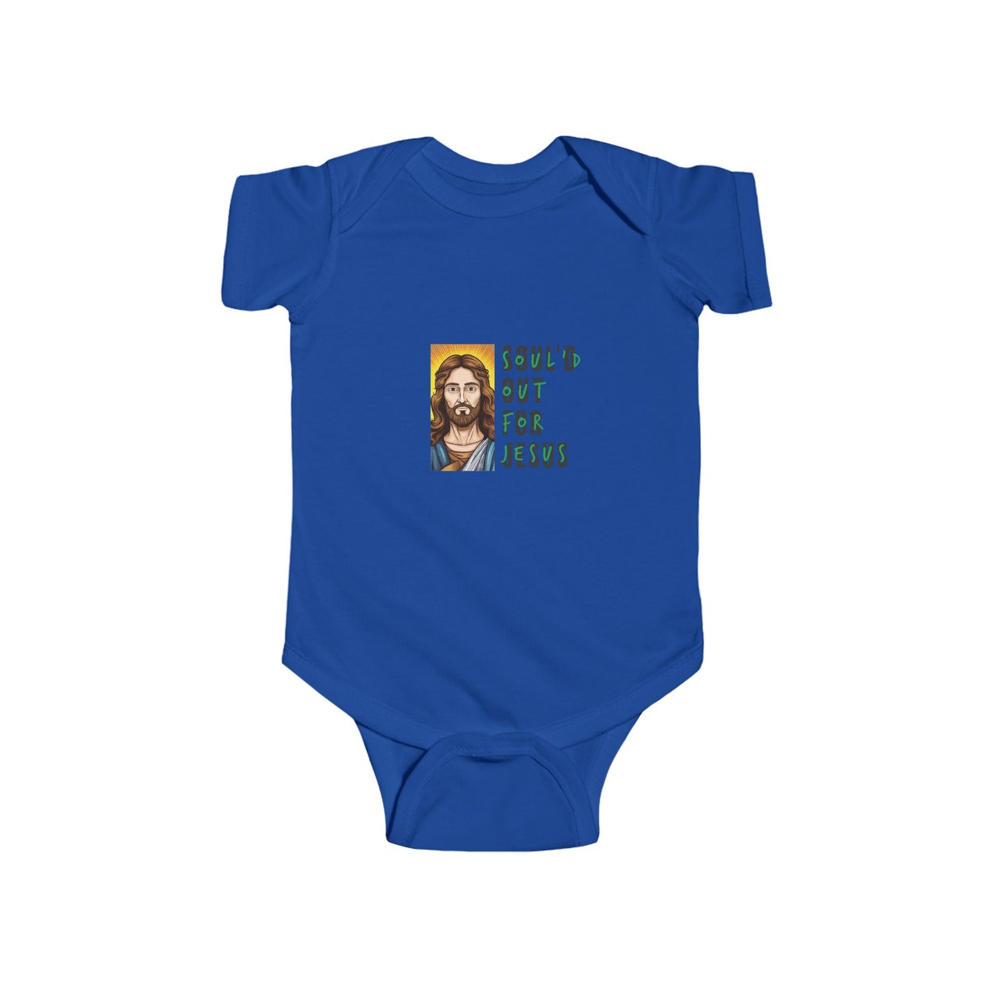 Soul'd Out For Jesus  Infant Fine Jersey Bodysuit