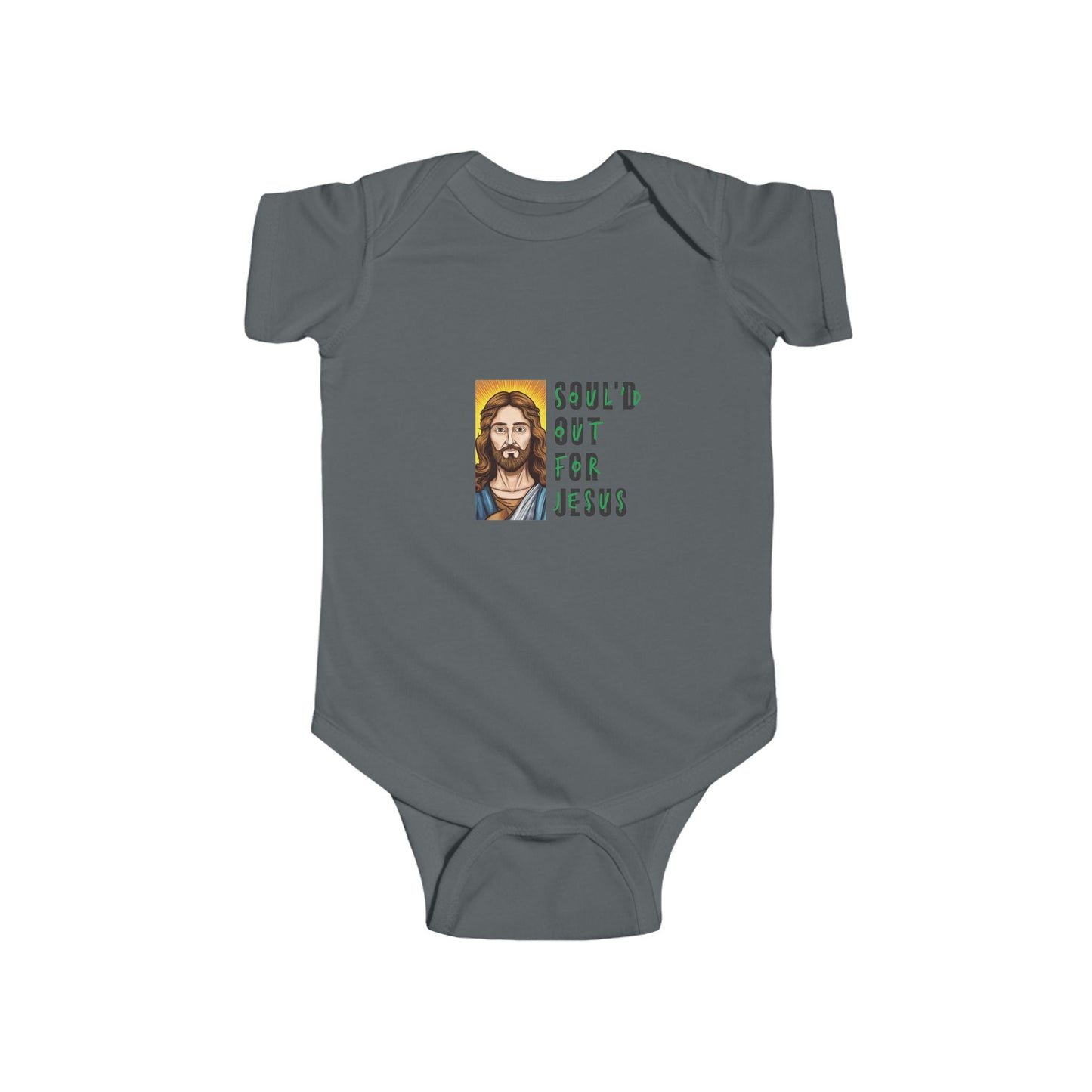 Soul'd Out For Jesus  Infant Fine Jersey Bodysuit