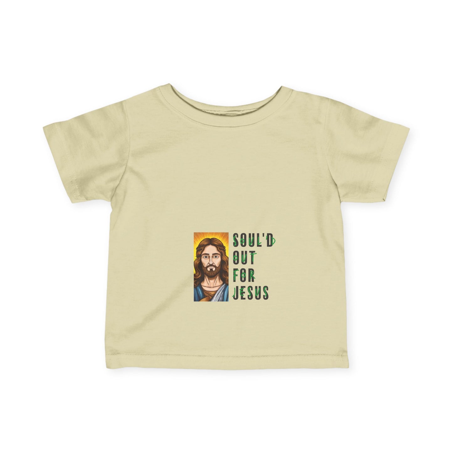 Soul'd Out For Jesus  Infant Fine Jersey Tee