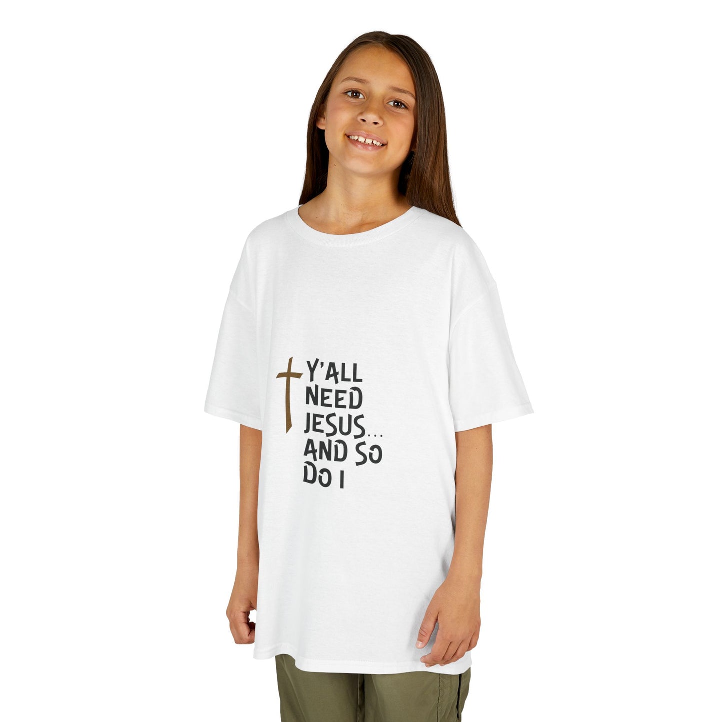 Y'all Need Jesus Kids Heavy Cotton™ Tee