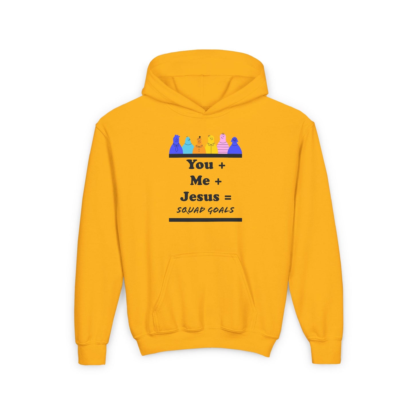 Squad Goals Youth Heavy Blend Hooded Sweatshirt