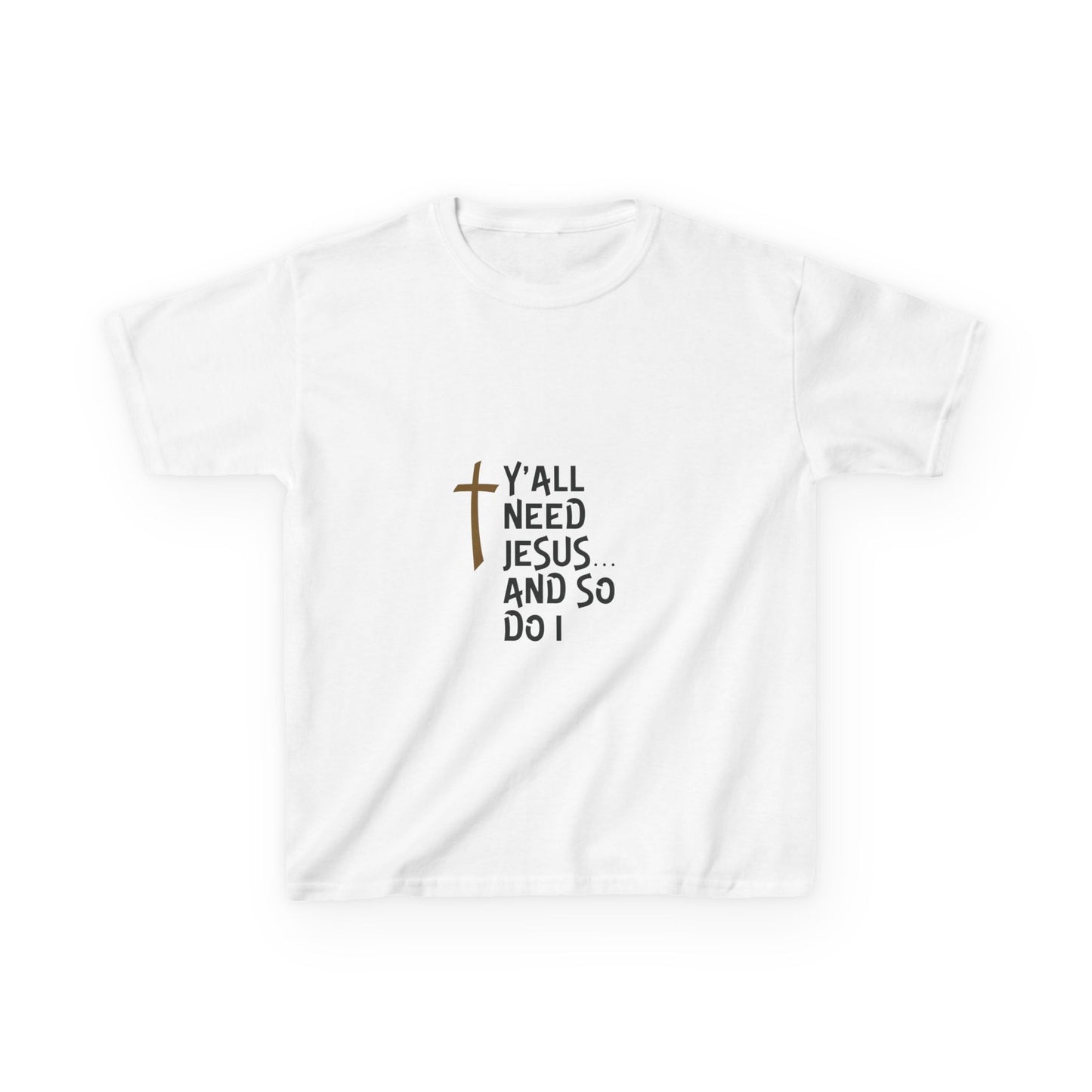 Y'all Need Jesus Kids Heavy Cotton™ Tee