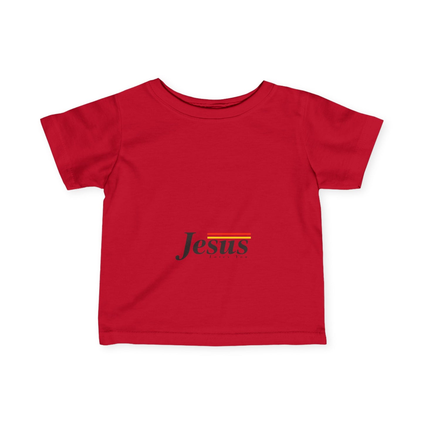 Jesus Loves You  Infant Fine Jersey Tee