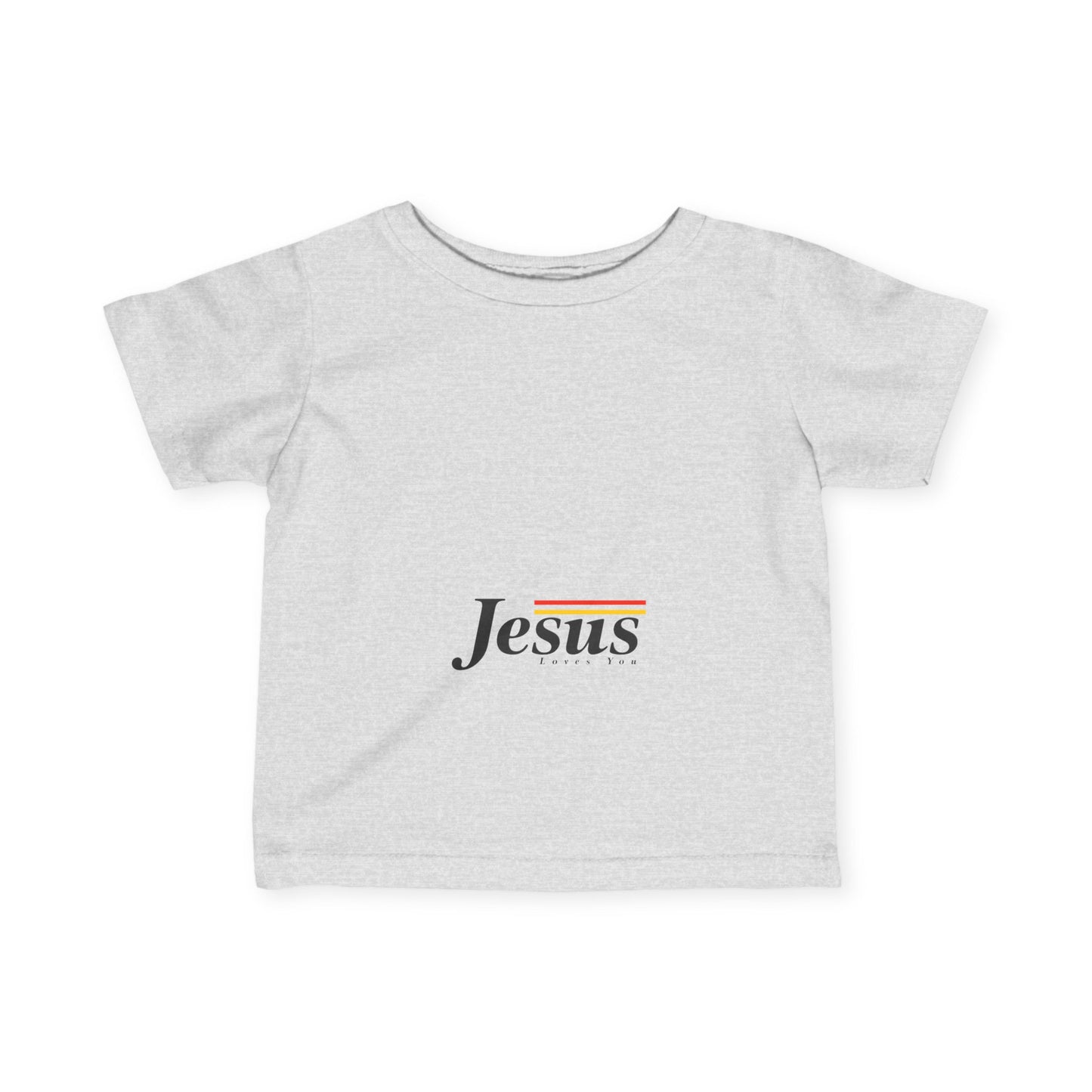 Jesus Loves You  Infant Fine Jersey Tee