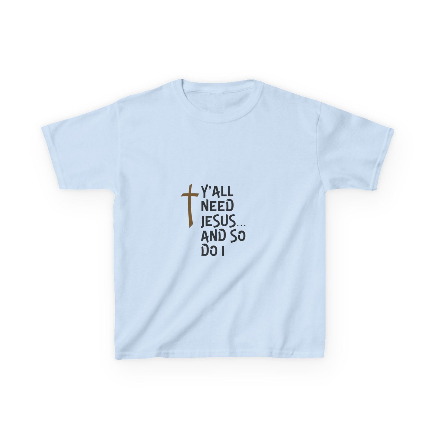 Y'all Need Jesus Kids Heavy Cotton™ Tee