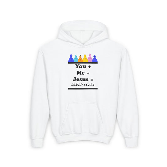 Squad Goals Youth Heavy Blend Hooded Sweatshirt