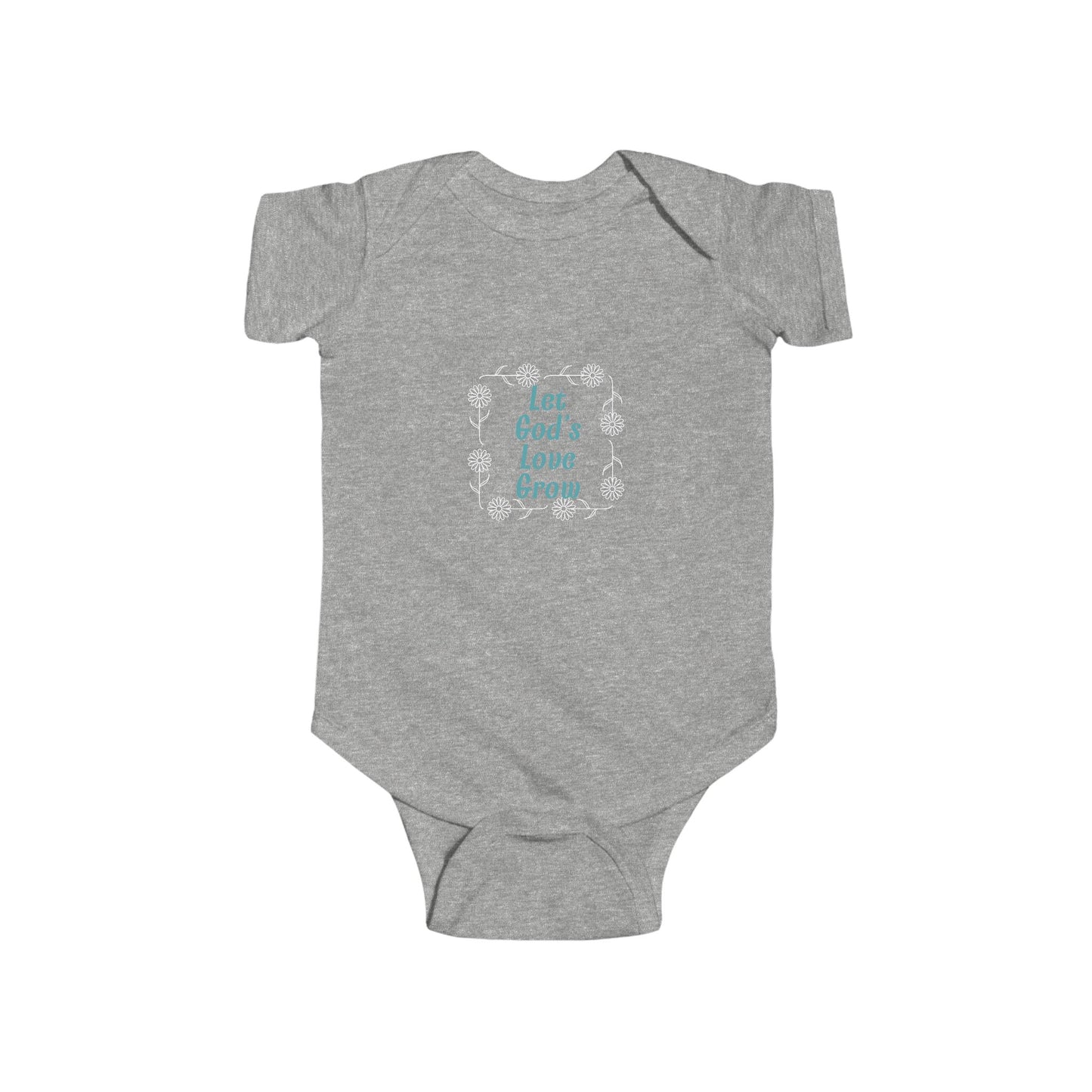 Let God's Love Grow Infant Fine Jersey Bodysuit