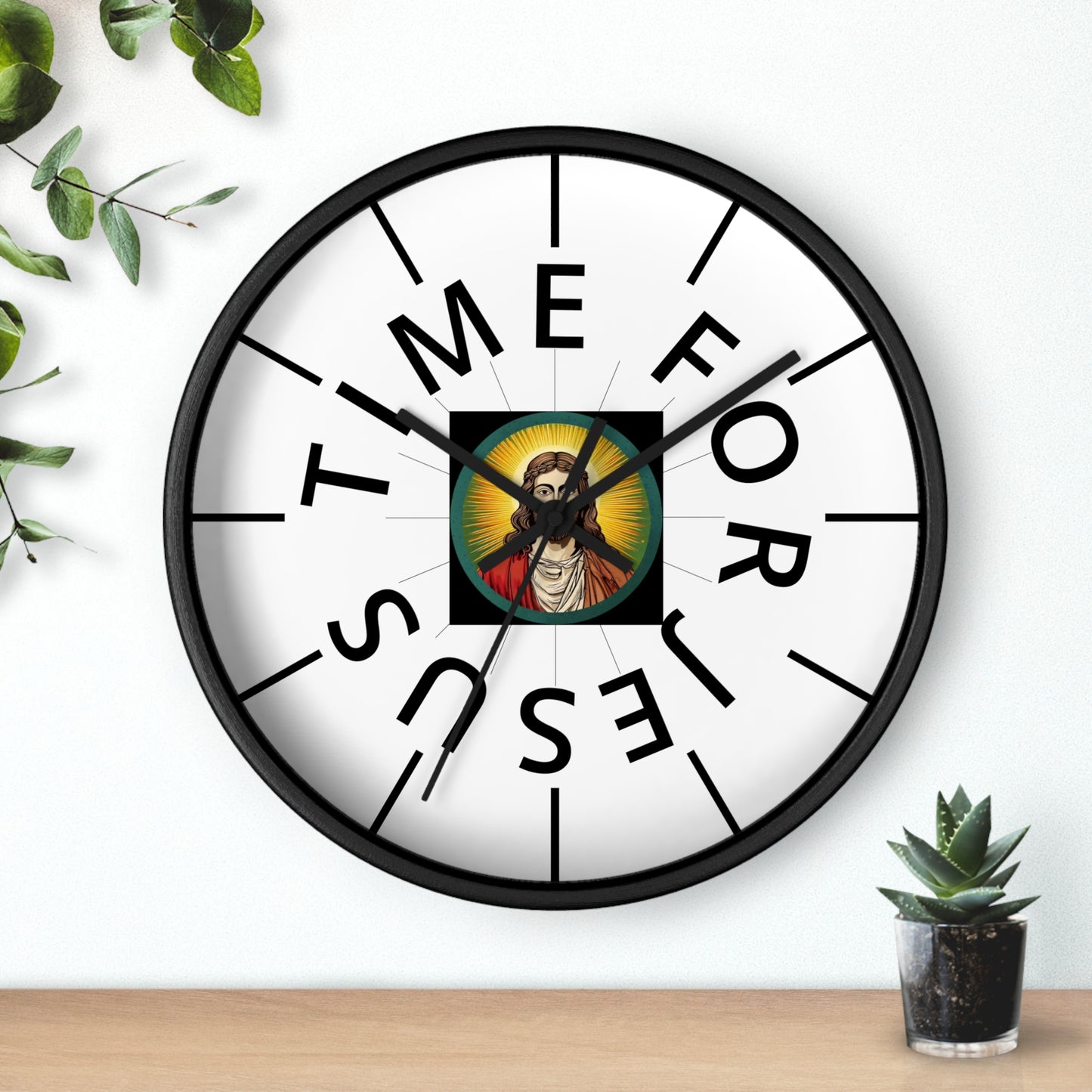 Time For Jesus - Wall Clock