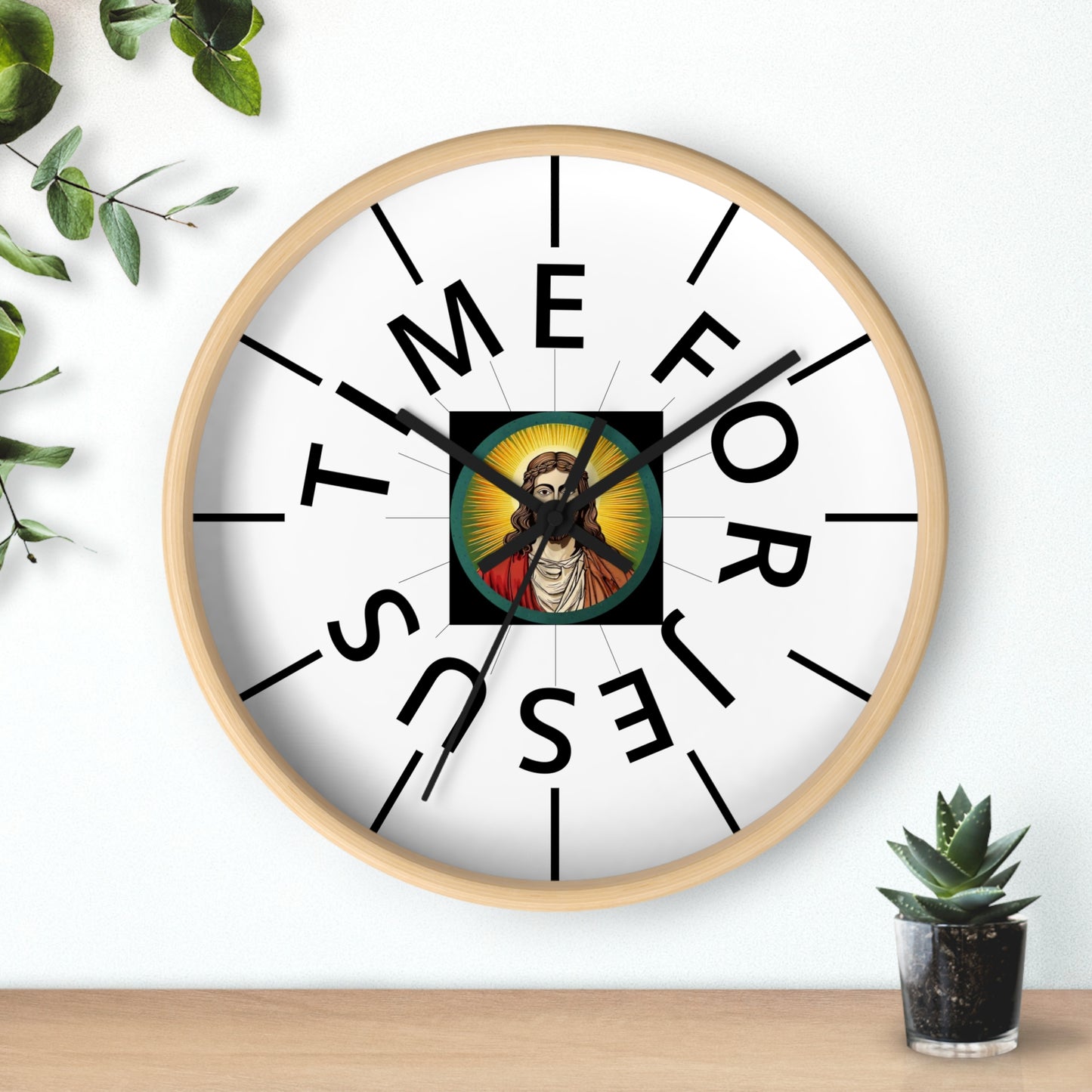 Time For Jesus - Wall Clock